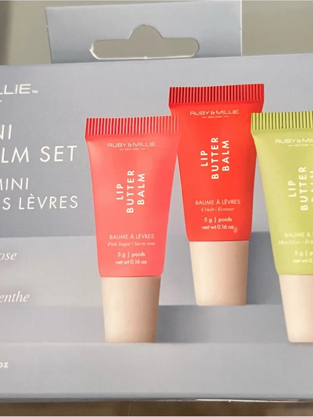 Lip Butter Balm Mini Set - Red